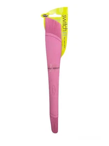 Chef'n Silicone Pastry Brush Butter Dual Ended Kitchen Bakeware - Pink - Picture 1 of 3