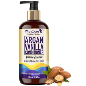 Wish Care Argan Vanilla Conditioner Volume Booster With Aloe Vera 300Ml P311 - Picture 1 of 3