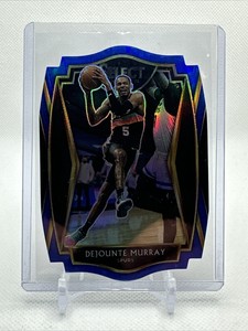 2020-21 Select Prizms Blue Die Cut #124 Dejounte Murray /249