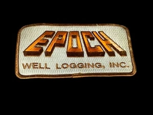 EPOCH Well Logging Inc services patch 4” x 2” - Picture 1 of 2