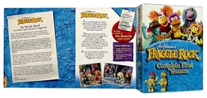 FRAGGLE ROCK *VG+* J. HENSON COMPLETE 1ST SEASON-4 DVDs+BONUS DVD ORIG AIR: 1983 - Picture 1 of 7