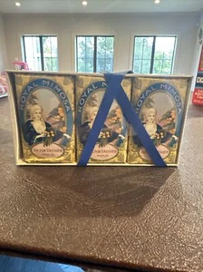 Victor Vaissier Paris France Sealed Soap Bar Label French Royal Mimosa Set 3 NEW - Picture 1 of 7