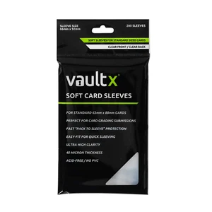 Vault X Soft Card Sleeves (200 PK)