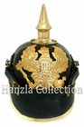 Collectible German Leather Pickelhaube Helmet Imperial Officer’s Grade Prussian
