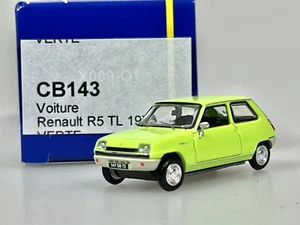 REE Modeles CB-143 Renault 5 TL 1972 verde mela HO 1:87 - Foto 1 di 1