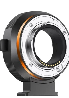 ADAPTADOR DE LENTE EF/EF-S PARA FUJIFILM FX COM ÍRIS ELETRÔNICA E AF - COMMLITE - Imagem 1 de 3