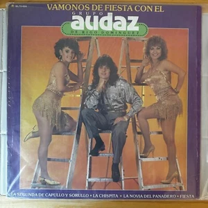 Grupo Audaz De Rigo Dominguez, Vamonos de Fiesta, 1987 Mexican LP, Cumbia - Picture 1 of 4