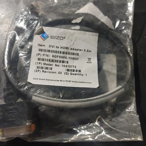 Eizo 10410773 DVI auf HDMI Adapter 0,5 m - (B590) - Bild 1 von 3