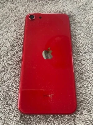 OEM подлинный Apple iPhone SE 2-го поколения задний корпус заднее стекло chasis красный (B) - Изображение 1 из 4