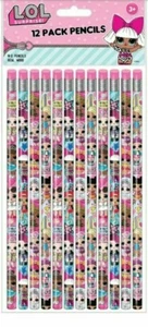2 LOL Surprise Pencils 12-PACK (24pcs Party Favors SCHOOL SUPPLIES #2 Pencil LOL - Picture 1 of 3