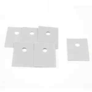 20x TO220 Kühlkörper Silikon Wärmeleitpads Isolierplatte Wärmeleitfolie TO-220 - Bild 1 von 2