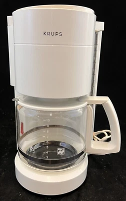 Krups Type 321 ProCafe 10Cup Automatic Drip Coffee Maker White - Image 1 of 4