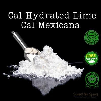 Cal Mexicana - Cal Lime -Slaked Lime Calcium Hydroxide - Pickling -Tree Paint