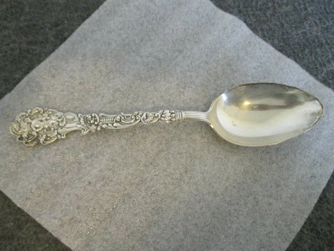 1888 GORHAM VERSAILLES STERLING SILVER 8-1/2" SERVING SPOON TABLESPOON 80 GRAMS Cover