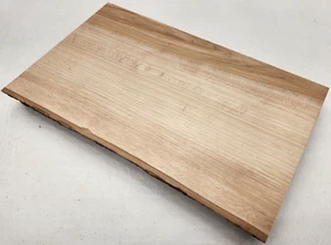 12" STRAIGHT GRAINED Hickory Live-edge Slab Lumber Kiln-dried Wood - Picture 1 of 11