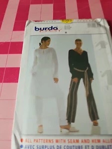 Burda 8501 Misses Boho Hippie Top & Dress 8-10-12-14-16-18-20 Sewing Pattern - Picture 1 of 5