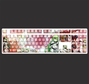 Code Geass 108 Keys RGB Translucent Keycaps For Cherry MX Mechanical Keyboard - Picture 1 of 6