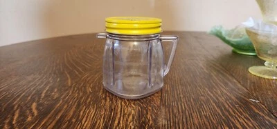 De Colección Oster Osterizer Mini Mezcla Tienda Contenedor de Plástico Transparente Taza con Tapa Foto 1 de 4