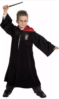 Rubíes Oficial Deluxe Harry Potter Griffindor Terciopelo Peluche Bata - (9-10 Años) Foto 1 de 4
