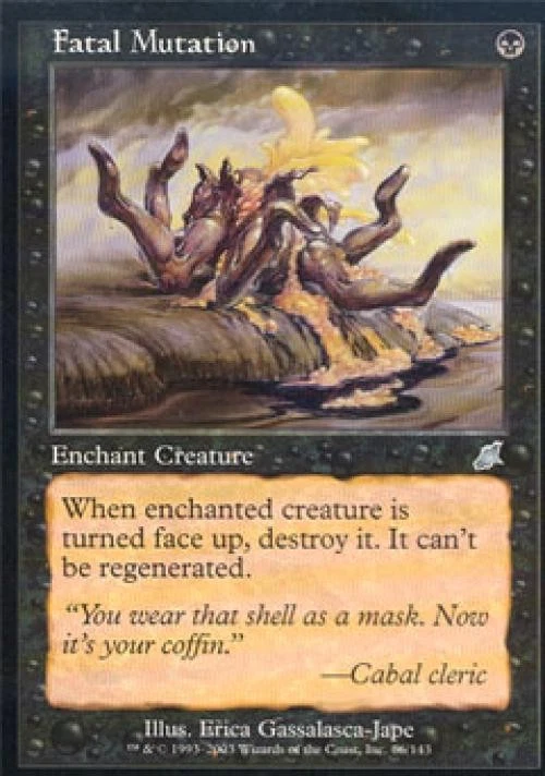 Fatal Mutation - Medium Play MTG Scourge - Image 1 of 1