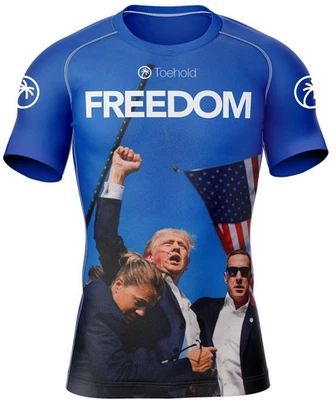 Toehold Donald Trump Rashguard Foto 1 de 3