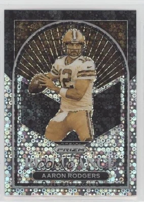 2022 Panini Prizm Brilliance No Huddle Prizm Aaron Rodgers #B-6 - Image 1 of 2