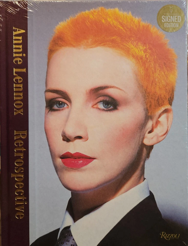 RARE Annie Lennox SIGNED "RETROSPECTIVE" Book IN-HAND EURYTHMICS Barnes & Noble - Image 1 of 1