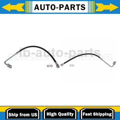 2x manguera de freno delantera para GMC V3500 5,7 L 1987-1991 GMC V3500 4,8 L 1987-1988 Foto 1 de 4