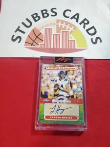 Landen Holley 2025 Leaf Glory of the Game Future Auto #66/99 - Picture 1 of 2