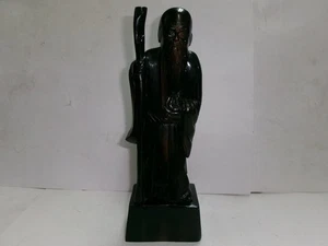 Wood carving sculpture hermit, 31cm in height - Picture 1 of 18