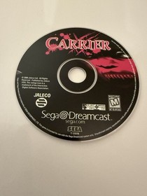Carrier Sega Dreamcast Disc Only Works Great