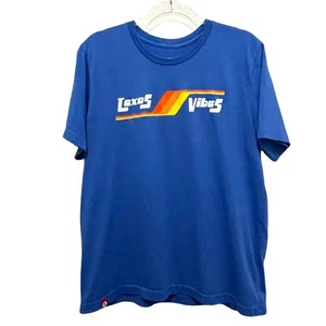 Tumbleweed Texstyles T-Shirt Men SZ XL Good Vibes 70s Style Blue Retro Skater - Picture 1 of 20