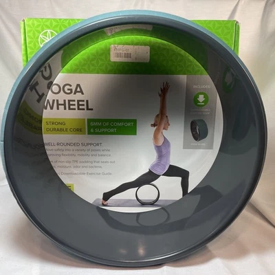 Gaiam 瑜伽轮圆支撑 6 毫米。 改善平衡。 增强灵活性 — 第 1/4 张图片