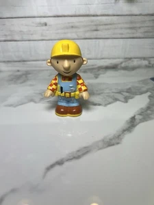 Autowäsche Seife Blase Bob der Baumeister Bauarbeiter PVC Figur 2,75" groß - Bild 1 von 5