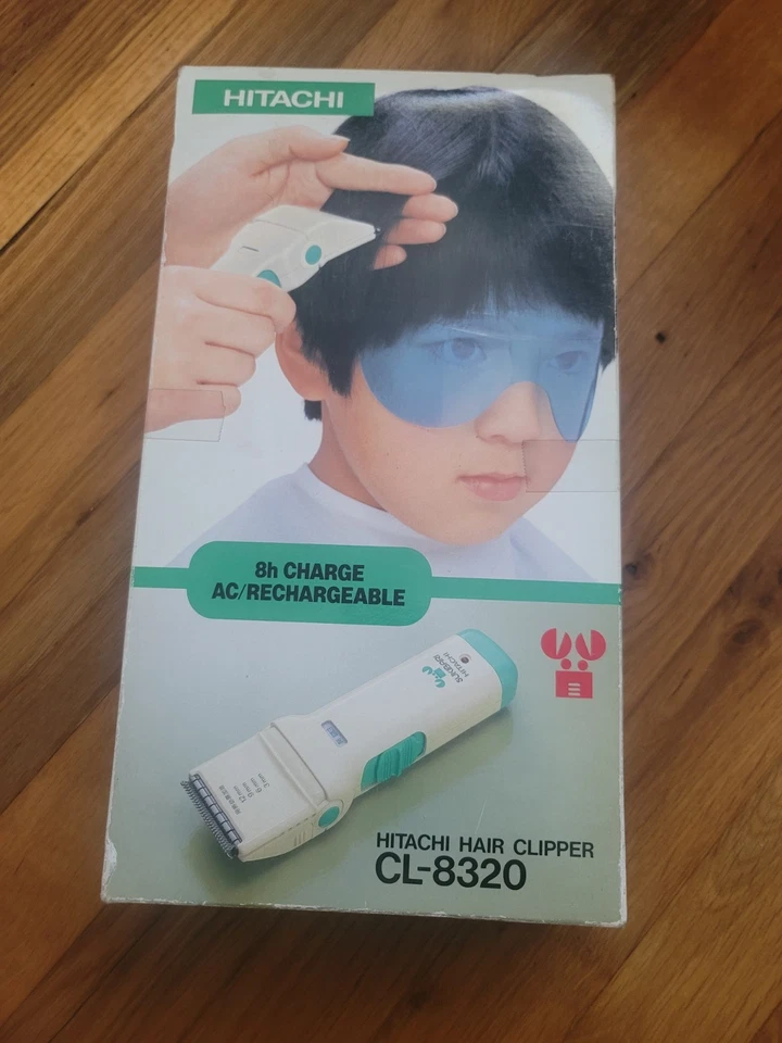 Cortapelos Hitachi CL-8320 HD de colección en caja original completa (RARA) Foto 1 de 4
