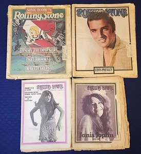 Janis Joplin Rolling Stone Magazine #69 - Elvis - Ray Charles - Tina Turner - Picture 1 of 11