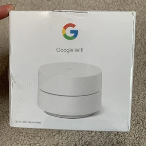 Google Wi-Fi System 1 Pack Router Replacement AC1200 NLS-1304-25, White - Picture 1 of 5