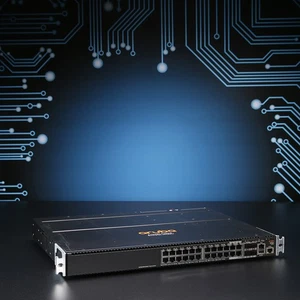 Switch HPE Aruba 2930M 24G # JL319 incl. JL038A // 20x GbE, 4x SFP, 4x 10G SFP+ - Imagen 1 de 5