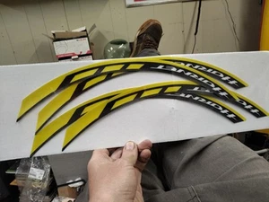 Honda CB1000 Hornet 2023 Genuine Wheel Stripe Yellow 08F73-MLb-D00Za - Picture 1 of 7