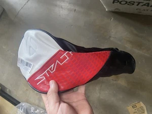 Copricapo driver TaylorMade New Golf Stealth 2 nero/rosso/bianco - Foto 1 di 4