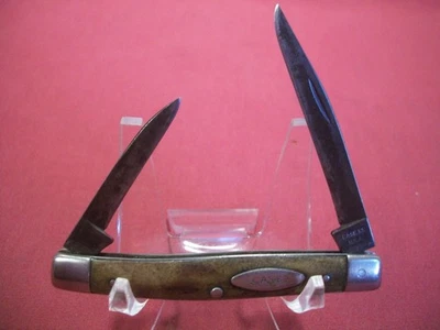 Винтажный Case XX США полированный олень карманный нож #5233, 1965-1969 - Изображение 1 из 3