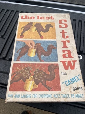 The Last Straw Game Break the Camel's Back SCHAPER 1966 Complete VINTAGE game - Image 1 of 4