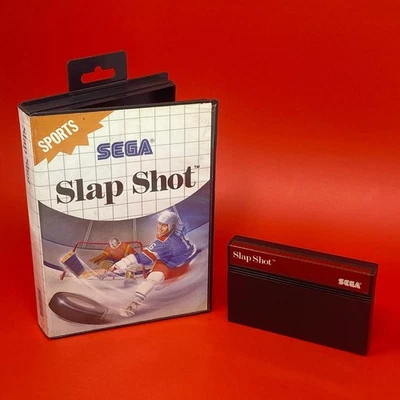 Slap Shot (Sega Master System) In Box - Authentic - Image 1 of 4