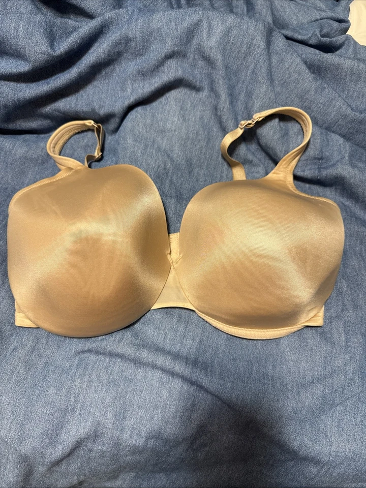 Sujetador cacique satinado cobertura completa 38g Foto 1 de 4