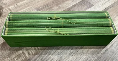 Beautiful Green Bamboo Placemats – Set of 6– Crate & Barrel - Image 1 of 2