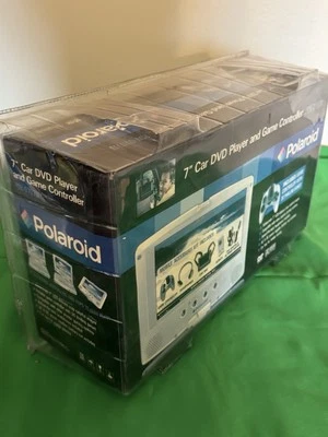 DVD player portátil Polaroid PDV-0707N TFT-LCD (7") carro TV vintage novo em folha - Imagem 1 de 4