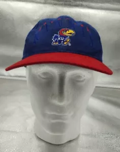 Gorra de béisbol ajustable vintage Kansas Jayhawks - Imagen 1 de 9