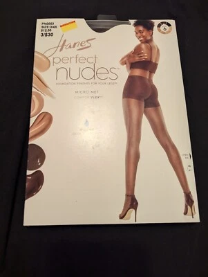 Pantimedias Hanes Perfect Nudes Control Abdomen Micro Comfort Flex Talla 5/6x Nude 6 Foto 1 de 3