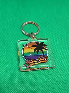 Keyring Key Ring - Mauritius Vintage - Picture 1 of 1