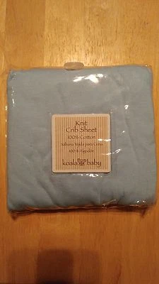 Sábana Cuna Tejido Bebé Koala Azul 100% Algodón Foto 1 de 2